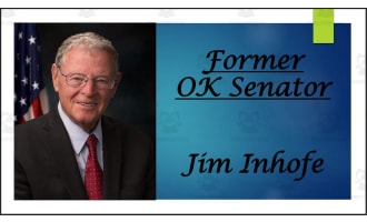 Former U.S. Senator Jim Inhofe (OK) Biography PowerPoint