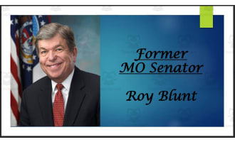Former U.S. Senator Roy Blunt (MO) Biography PowerPoint