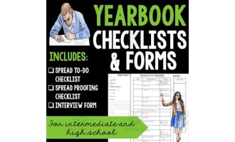 Forms for Yearbook Packet