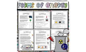 Forms of Energy Work Packet