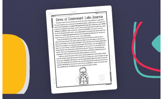 Forms of Government in Latin America Reading Packet