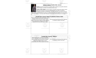 Fortune's Bones by Marilyn Nelson | Double Entry Journals