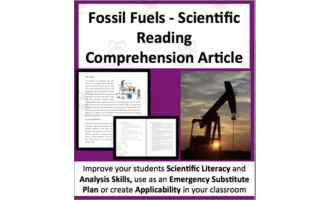 Fossils Reading Comprehension Article