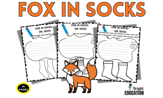 Fox in Socks Writing Activity – Dr. Seuss Week