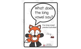 Fox Long Vowel Activities