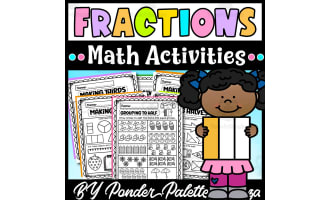 Fractions Worksheets - Pack 2