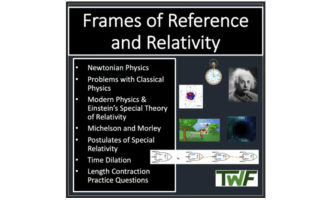 Frames of Reference and Relativity - Senior Physics Lesson
