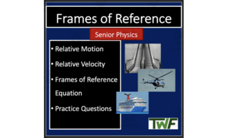 Frames of Reference - Relative Motion - Google Slides and PowerPoint Lesson