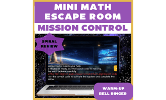 Free 6th Grade Math Spiral Review Escape Room – Ratios & Unit Rates