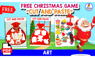 FREE CHRISTMAS ACTIVITY | CUT AND PASTE