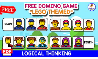 FREE DOMINÓ GAME | Lego Themed