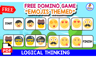 FREE DOMINO GAME | Made with Emojis Themed