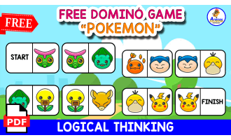 FREE DOMINÓ GAME | Pokemon Themed