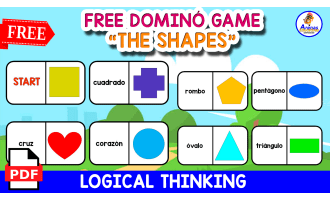 FREE DOMINÓ GAME | The Shapes in Spanish