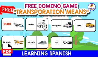 FREE DOMINÓ GAME | Transportation Means
