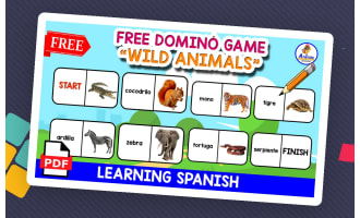 FREE DOMINÓ GAME | Wild Animals