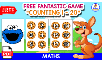 FREE GAME | COUNTING NUMBERS 1 - 20