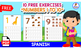 FREE MINIBOOK | TRACING NUMBERS 1 TO 10