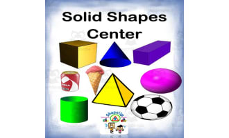 Free Solid Shapes Interactive Center Activity