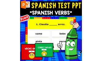 FREE SPANISH QUIZ PPT | SPANISH VERBS