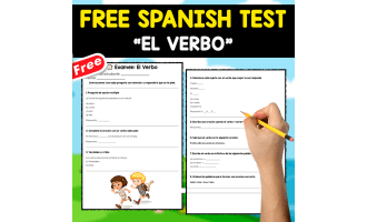 FREE SPANISH TEST | "EL VERBO" | 10 QUESTIONS