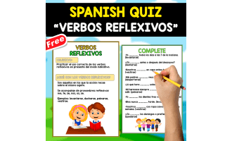 FREE SPANISH TEST | LOS VERBOS REFLEXIVOS