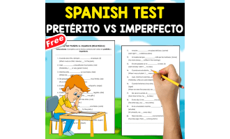FREE SPANISH TEST | PRETÉRITO VS IMPERFECTO