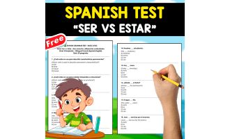 FREE SPANISH TEST | SER Vs ESTAR