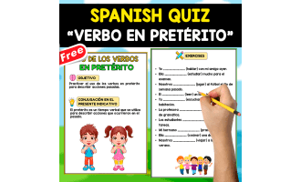FREE SPANISH TEST | VERBO EN PRETÉRITO