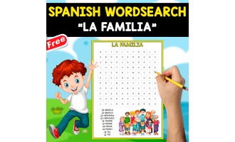 FREE SPANISH WORDSEARCH | LA FAMILIA