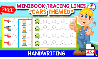 FREE TRACING MINIBOOK | Means of Transport