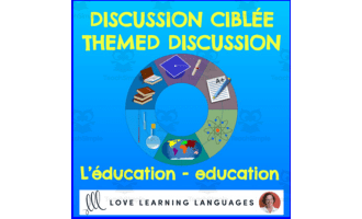 French: Advanced Conversation Questions - Education Vocabulary