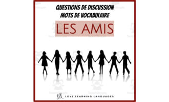French: Advanced Conversation Questions - Friends Vocabulary