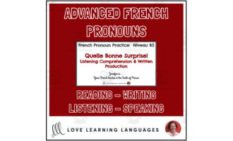 French: Advanced Listening Comprehension | Pronouns Practice