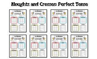 French: Conjugation game for the perfect tense
