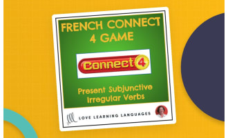 French Connect 4 – Present Subjunctive Irregular Verbs