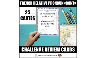 French: DONT Practice Cards