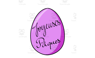 French: Easter | Celebration article and worksheet
