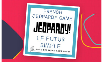 French: Futur Simple Jeopardy Game