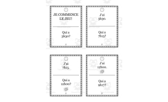 French: "I Have Who Has? 12 Hour Clock" Task Cards