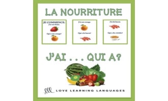 I Have, Who Has? French Fruits & Vegetables Card Game by Teaching with Jen  Rece