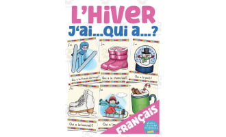 French: I have... Who has? Game - Winter Vocabulary