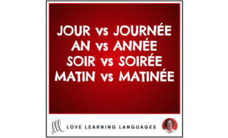 French Lesson Plan: Année - Journée - Soirée - Matinée - Distance Learning