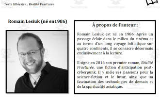 French- Literary Text- Romain Lesiuk