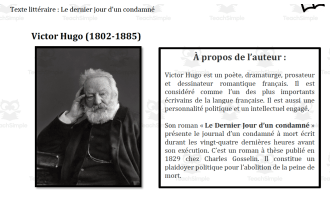 French-Literary Text- Victor Hugo
