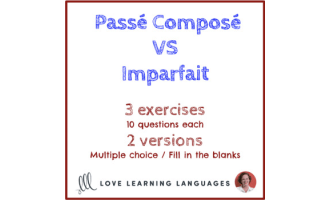 Passé Composé vs Imparfait – French Tense Exercises