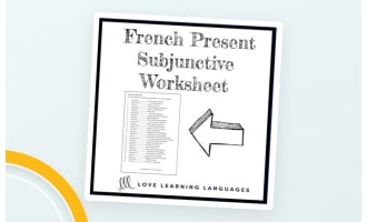 French present subjunctive worksheet