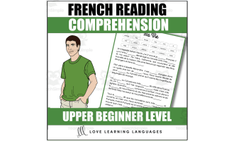 French Reading Comprehension Passage - Engaging Text and Questions