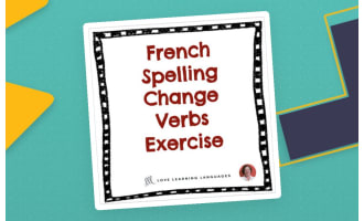 French Stem Changing Verbs Exercise