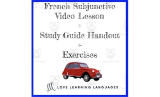 French: Subjunctive Video Lesson